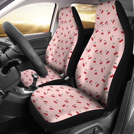 Buy Pink With Red Cherries Cherry Pattern Rockabilly Vintage Style