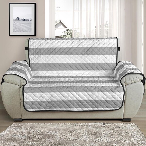 Striped Loveseat Slipcover Etsy