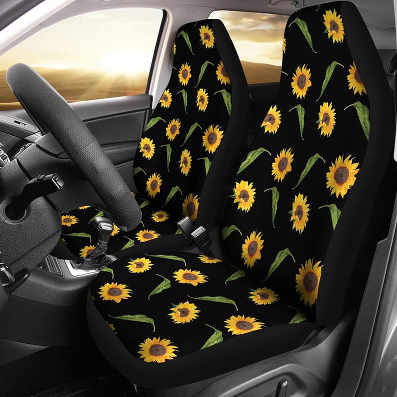 Autumn Sunflower Pet Car Seat Cover main image 0