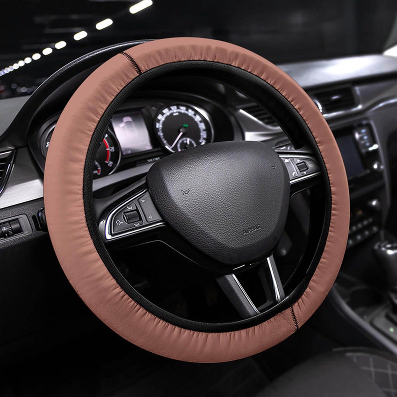 Black Steering Wheel Cover fit Universal Steering Wheel Cover With Logo Black Steering Wheel Cover fit Universal Steering Wheel Cover With Logo