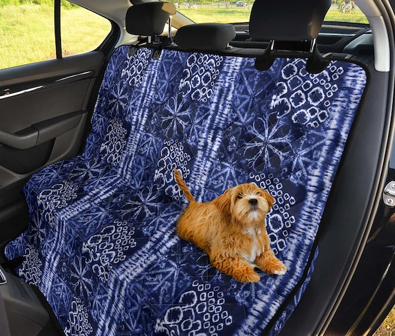 Rose Gold Back Seat Cover Dog Hammock Car Truck SUV Pet Seat Cover  Waterproof Bench Seat Protector Washable Easy Install Car Accessories 