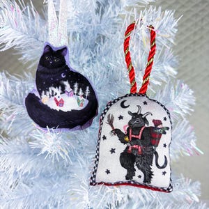 Hand Sewn Krampus Ornament image 8
