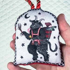 Hand Sewn Krampus Ornament image 2