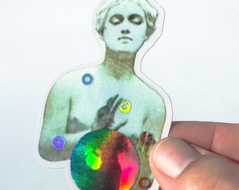 Holographic Asteria Sticker