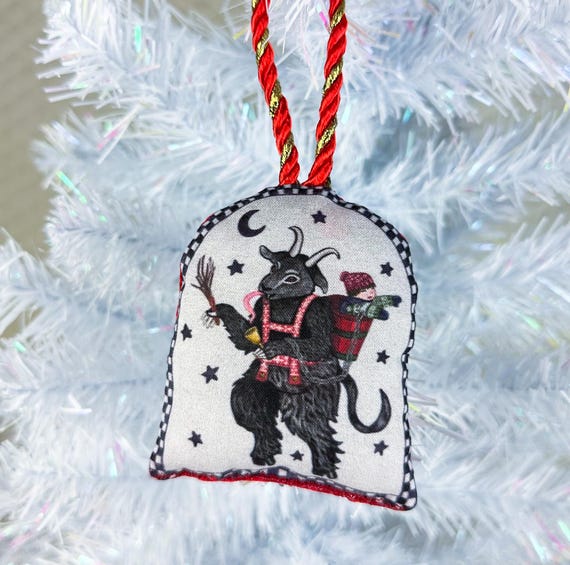 Hand Sewn Krampus Ornament