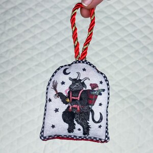 Hand Sewn Krampus Ornament image 4