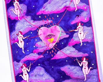 Foil mini print: Necessity of Sorrow