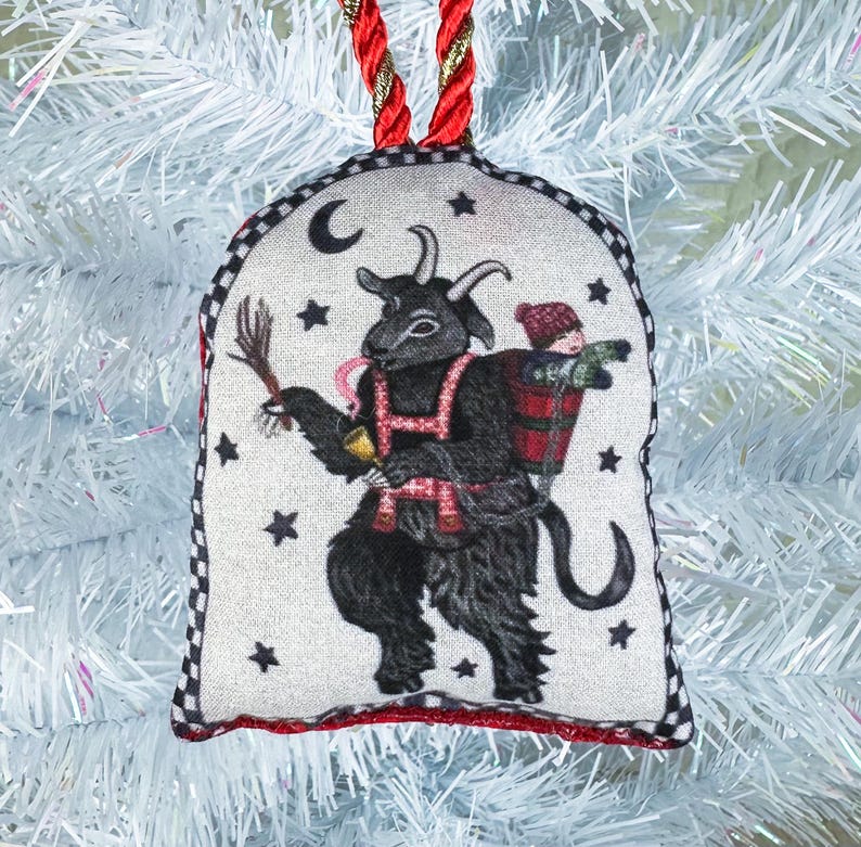 Hand Sewn Krampus Ornament image 3