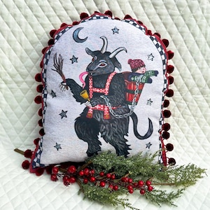 Krampus Pillow
