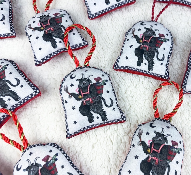Hand Sewn Krampus Ornament image 6