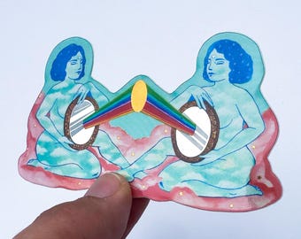 Mirror Sticker: Reflect What You Are