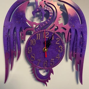 Homemade Dragon Clock
