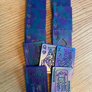 Handmade Poker Deck of playing Cards