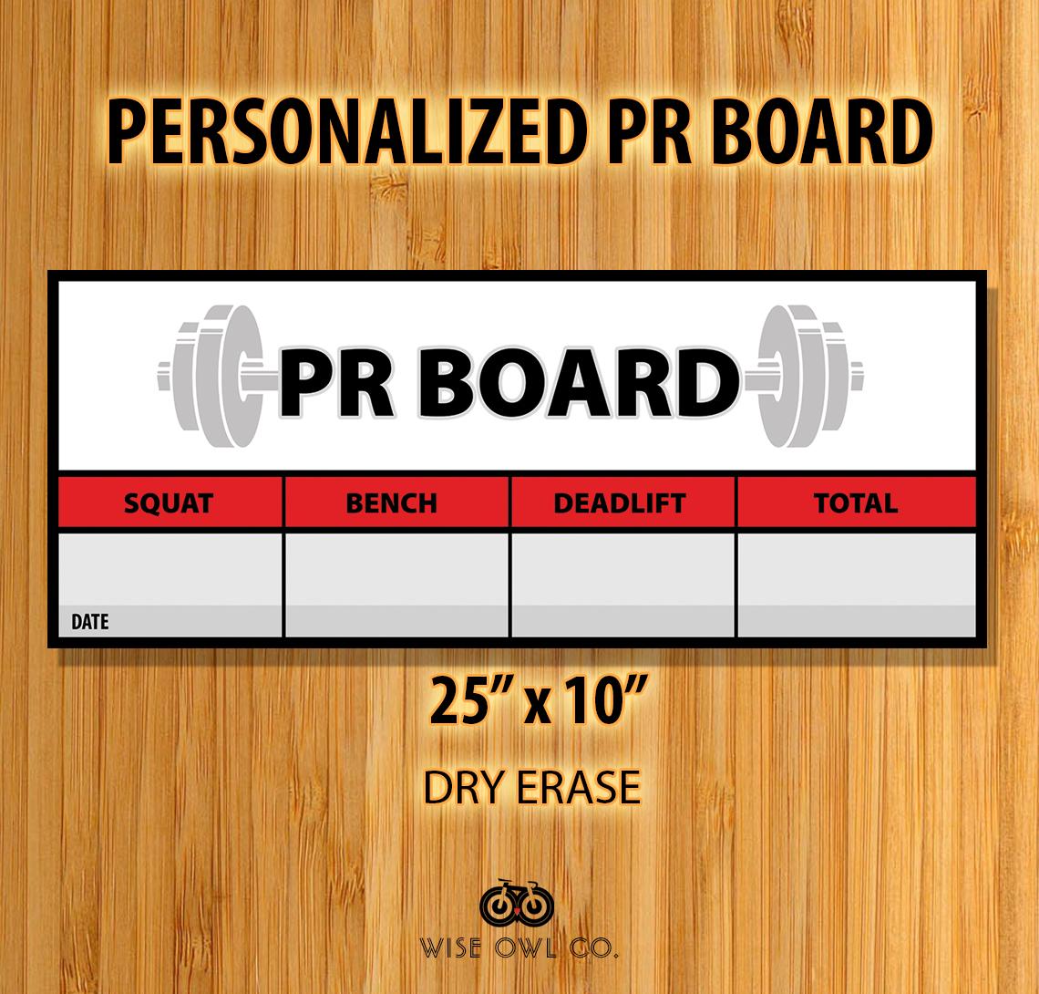 Weight Lifting Pr Tracker