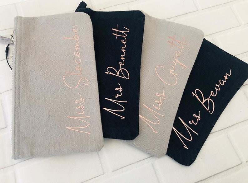 Personalised Pencil Case Teacher Gift School Etsy New Zealand