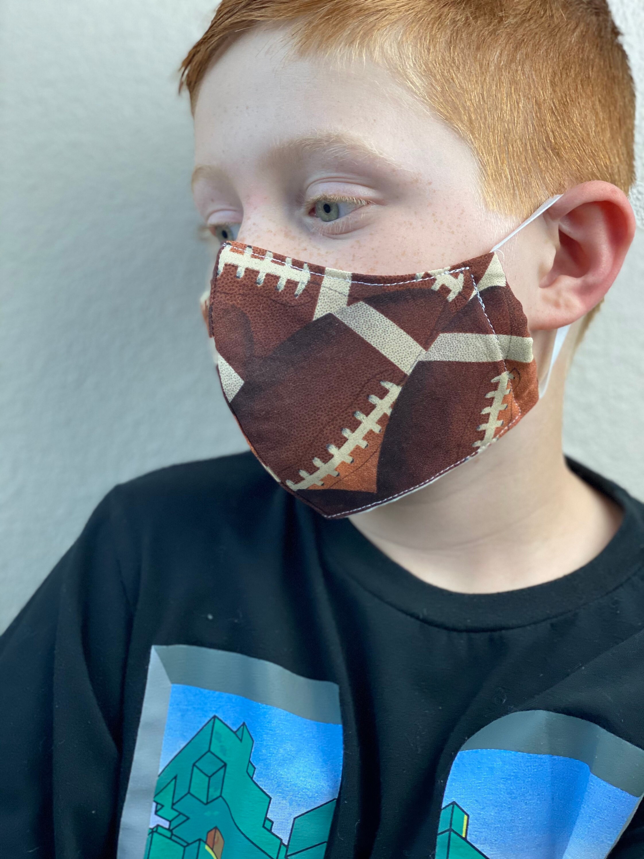 Youth/Kids Face Mask Football Lavable reutilizable Etsy