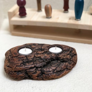 Driftwood Candle Holder