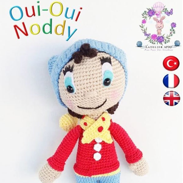 Pattern OUI-OUI (NODDY) amigurimi (Türkçe/Français/English)