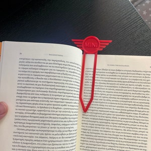 Bookmark for MINI Cooper owners *(3d printed)