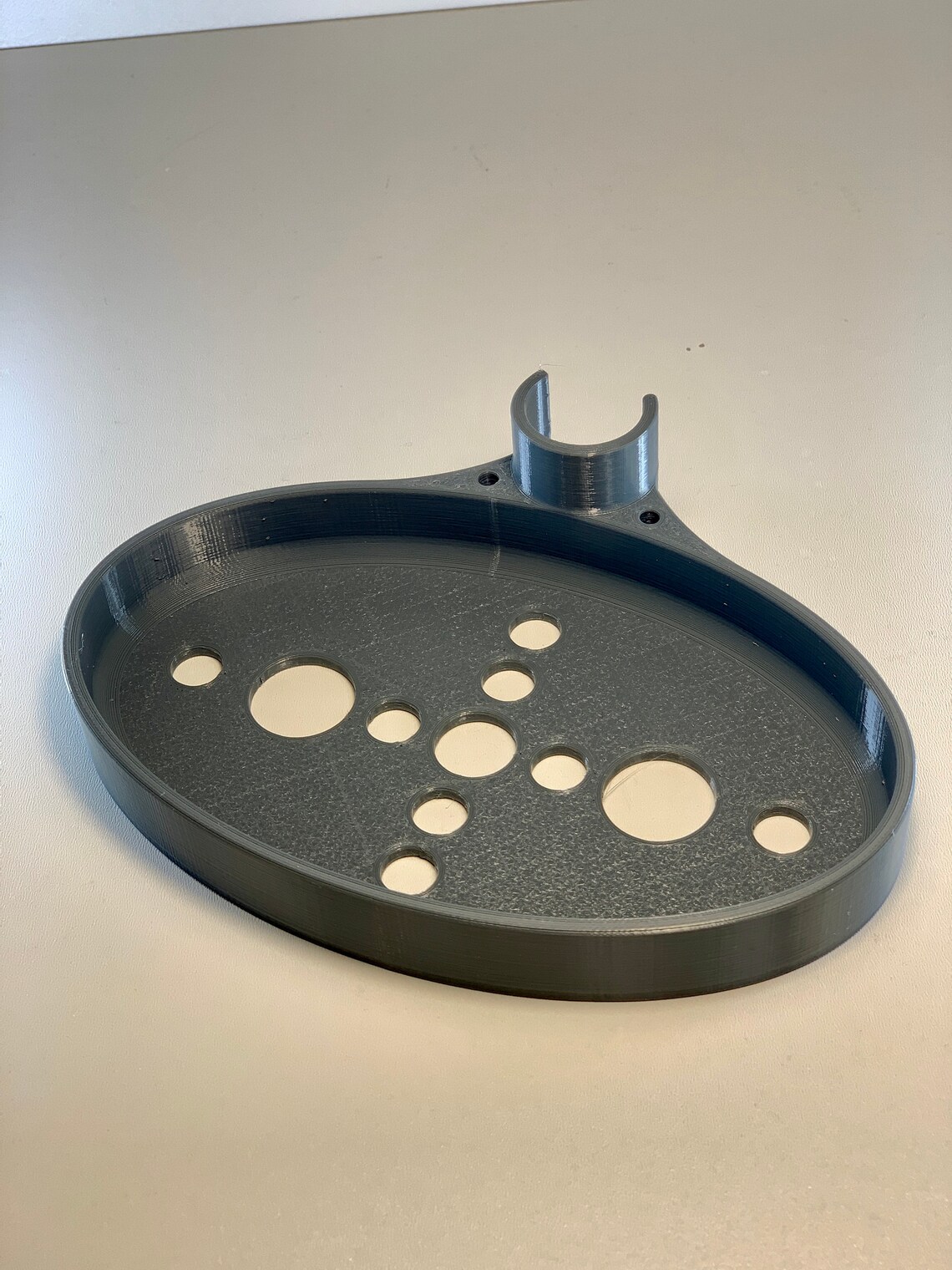 Soap holder / dish clipon tray for the shower Fits 2.2 cm Etsy