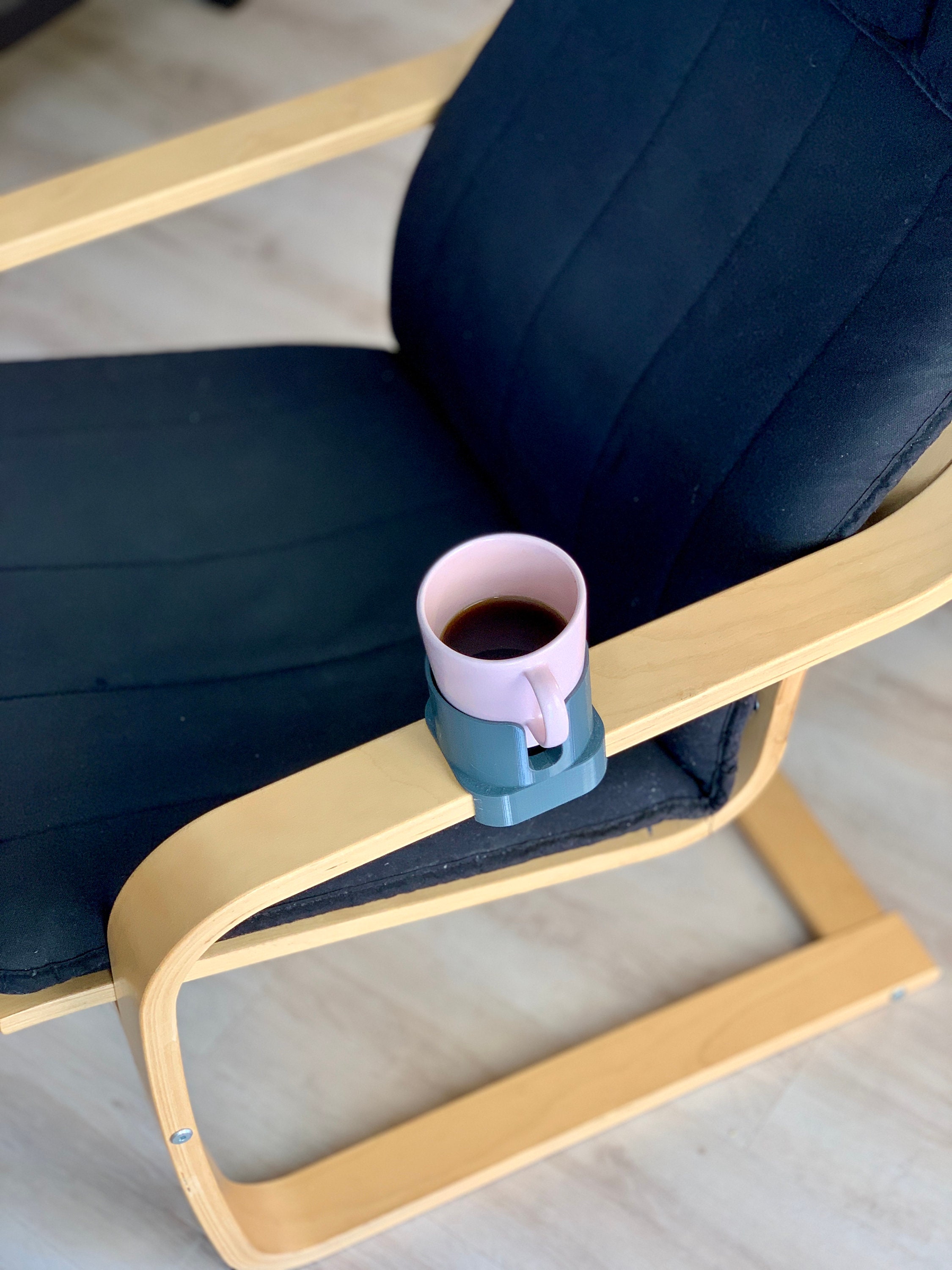 Cupholder / Canholder Clipon for IKEA POÄNG Armchair 3d Etsy UK