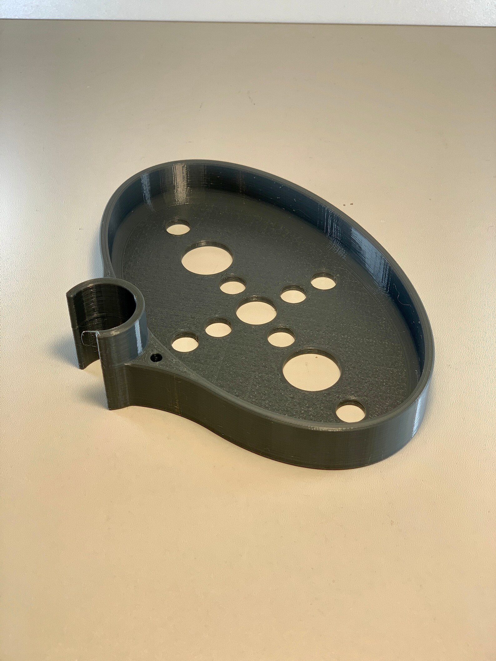 Soap holder / dish clipon tray for the shower Fits 2.2 cm Etsy