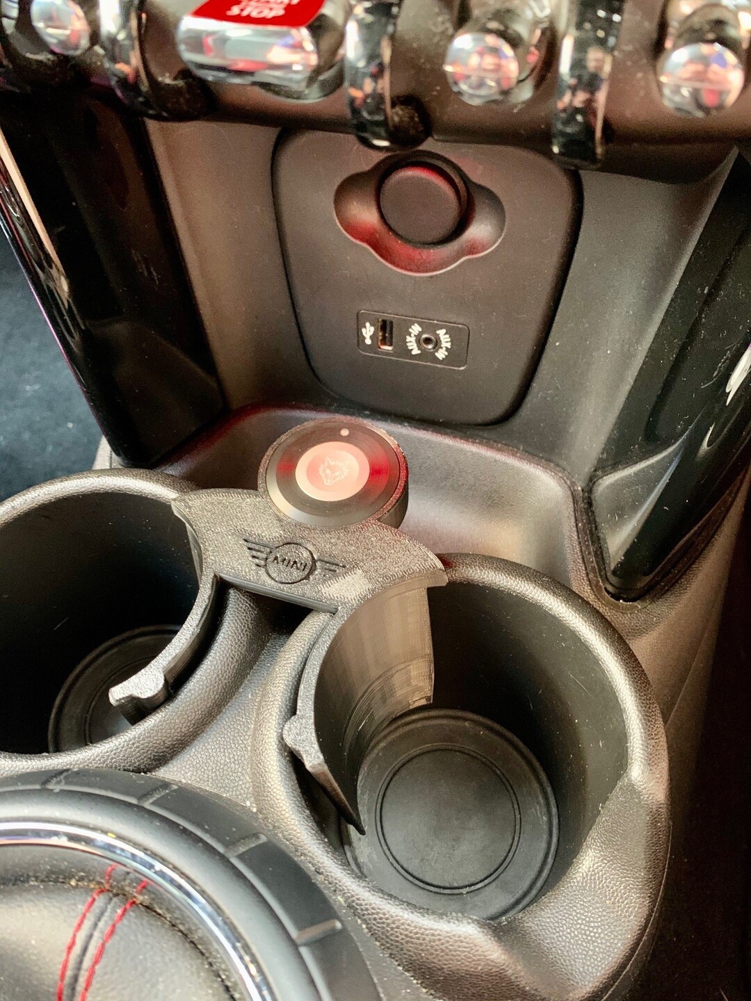 Holder for the Remus Exhaust Remote Control MINI Cooper 3d Printed Etsy