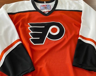90's Brent Fedyk Philadelphia Flyers Retro CCM NHL Jersey Size XXL