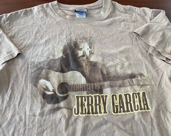 Vintage 2004 Jerry Garcia Flüssiges Blau T-shirt
