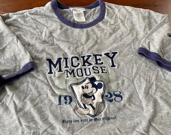Vintage Mickey Mouse Ringer T-Shirt