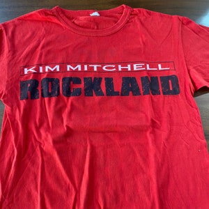 Vintage 1989 Kim Mitchell Rockland Doing My Rock N Roll Duty T-shirt