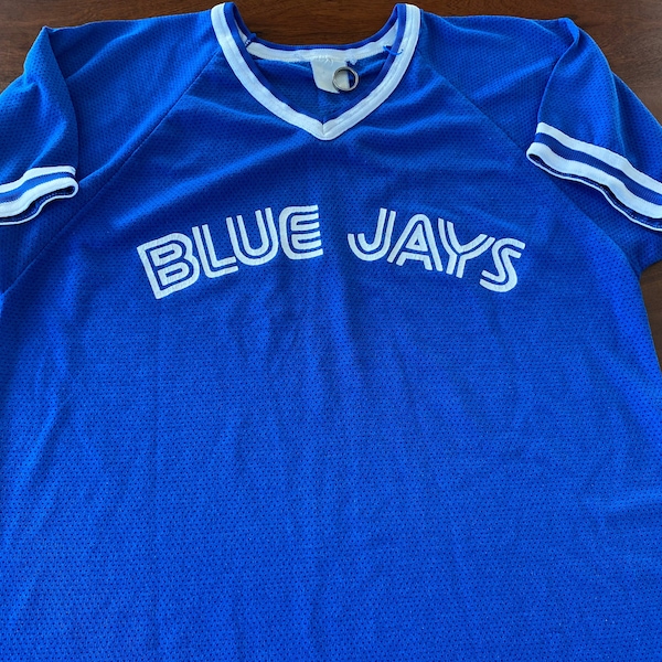 Vintage 80s Toronto Blue Jays Baseball Jersey