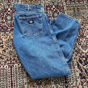 Vintage Dickies Blue Work Jeans 36 x 31