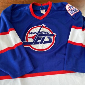 Any Name Number Winnipeg Jets Retro Custom Hockey Jersey Selanne Blue