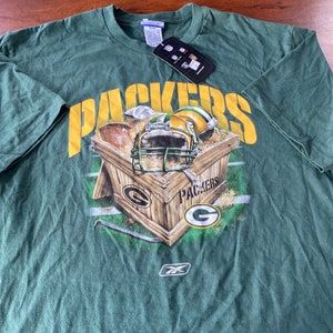 Green Bay Packers ヴィンテージTシャツ　Made in USA LOGO7】S/S Tee L Made in USA 90s vintage “GREENBAY PACKERS