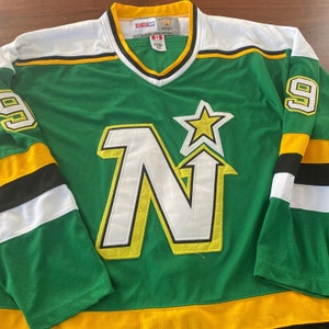 The best selling] Personalized NHL Dallas Stars Vintage Mix Minnesota North Stars  Jersey Style For Sport Fan 3D Shirt