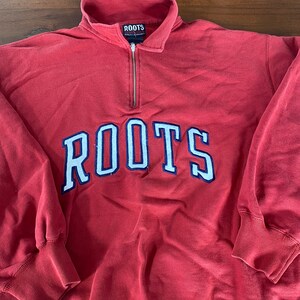 Vintage Roots Quarter Zip Sweater Etsy India