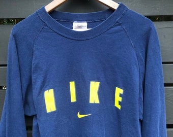 Vintage Long sleeve Nike Spell-out T-shirt