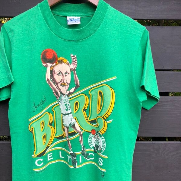 Vintage 80s Larry Bird Boston Celtics Salem T-shirt