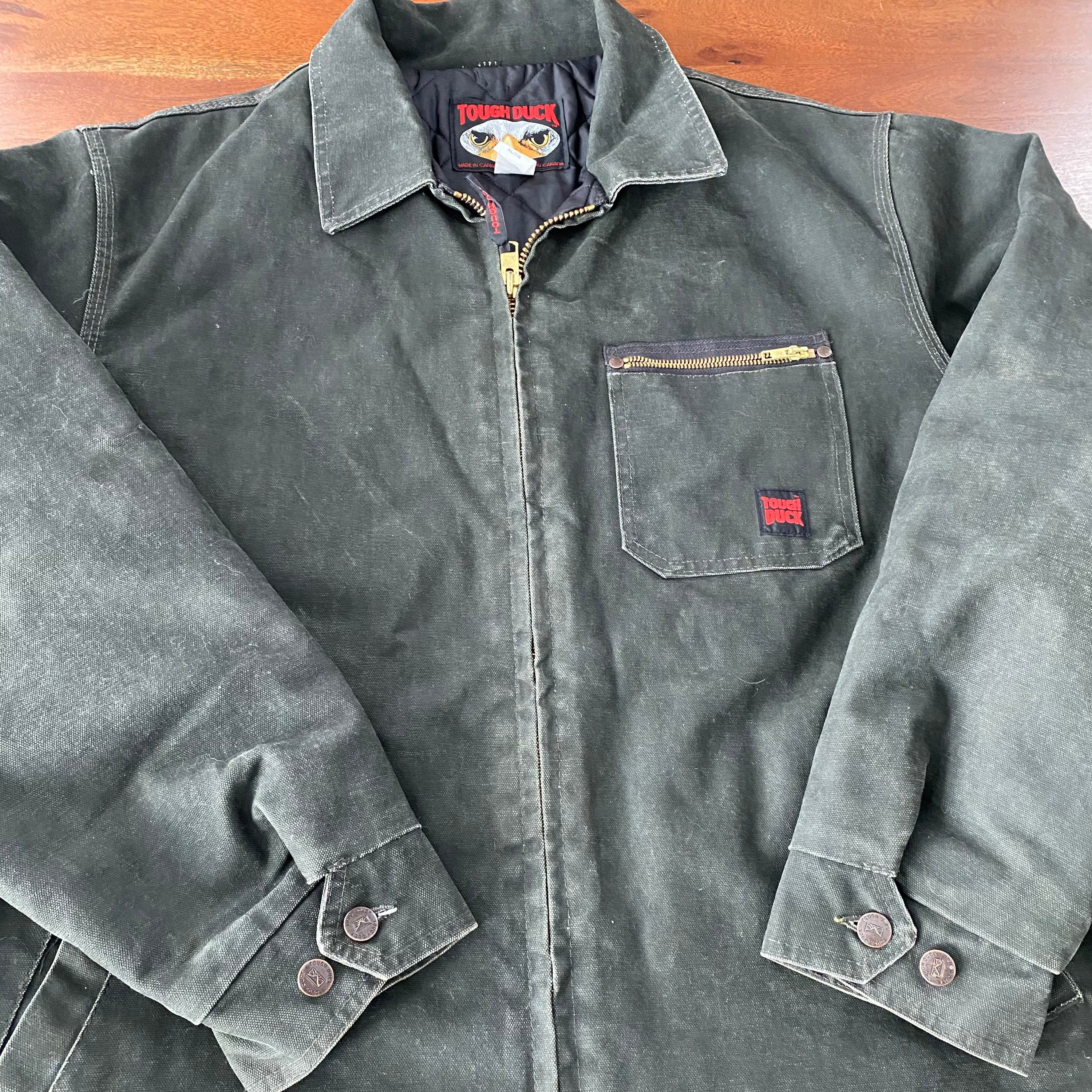 Vintage Tough Duck Work Jacket Made in Canada 