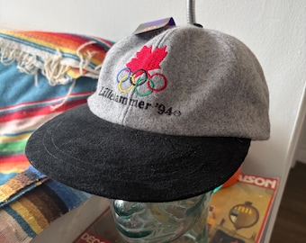 Vintage New With Tags 1994 Lillehammer Olympics Team Canada Hat