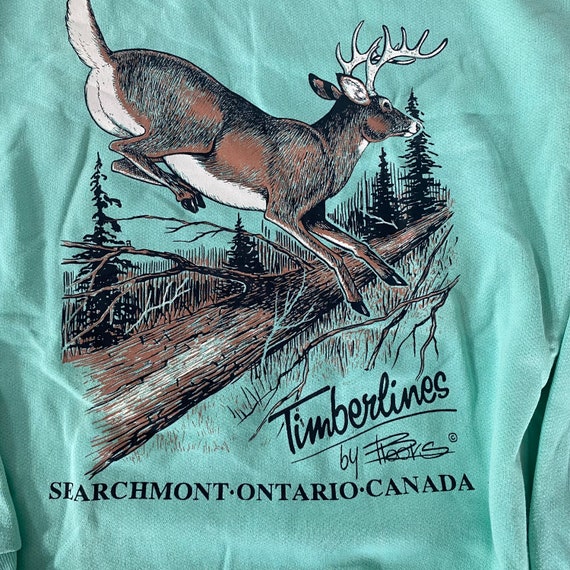Vintage 80s SearchMont, Ontario Timberlines Deer … - image 3