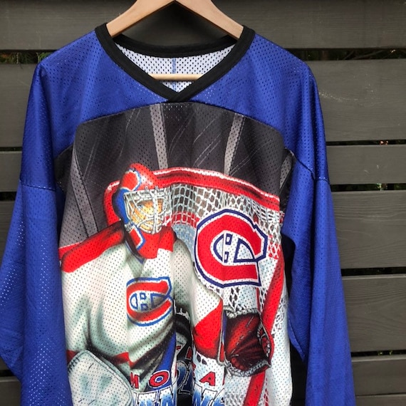 Montreal Canadiens Vintage 80s John Kordic CCM Hockey Jersey 