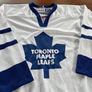 Vintage CCM Toronto Maple Leafs Eishockey Trikot Made in Canada