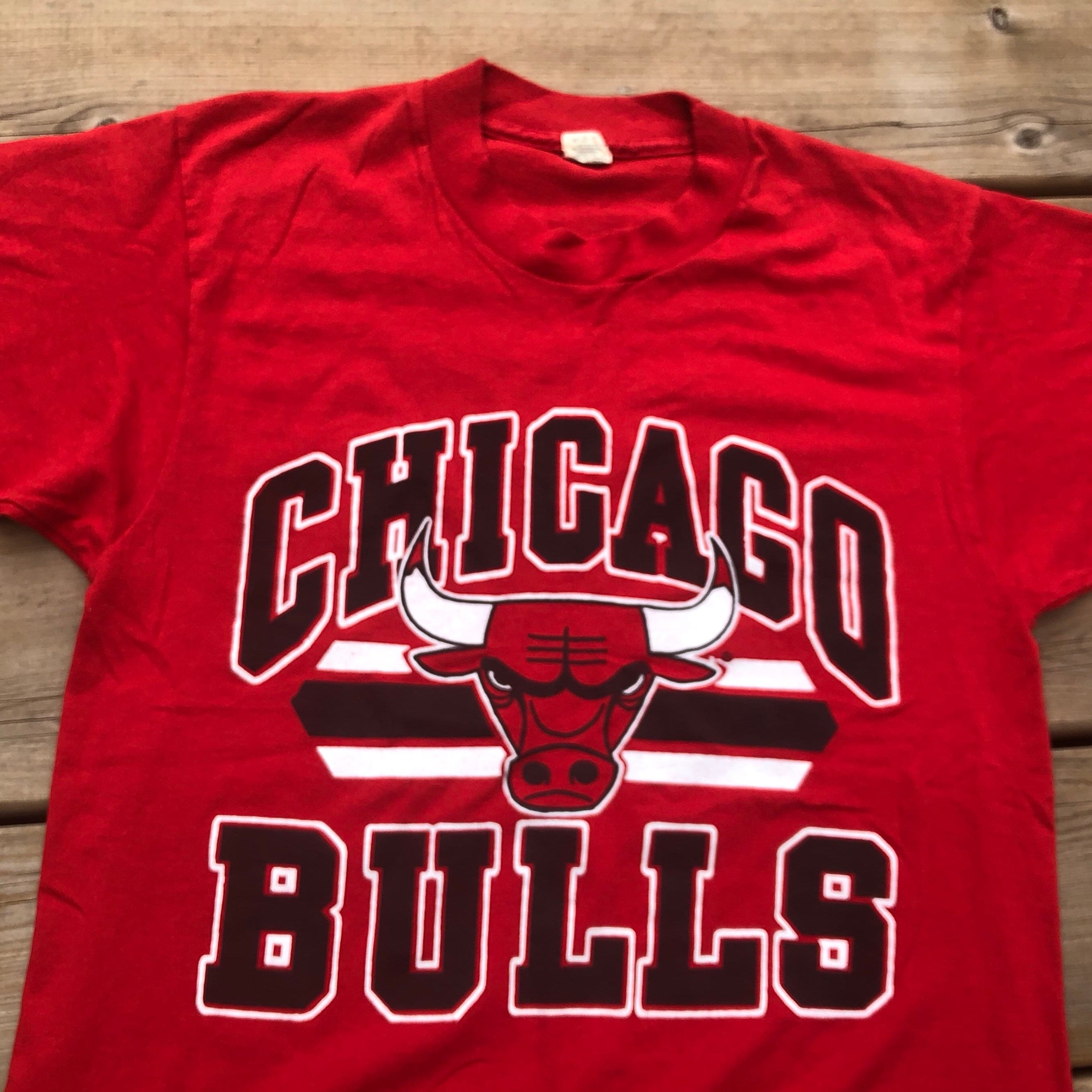 t shirt chicago bulls vintage