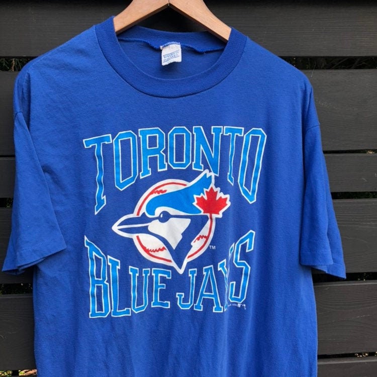 Retro blue jays t shirt sale