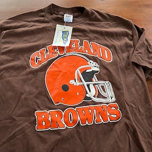 Vintage 90s Deadstock Cleveland Browns Tshirt Made in USA