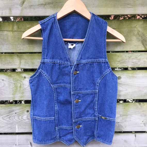 lee denim vest