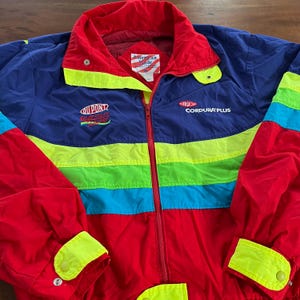 ジャケット・アウター 90s chase anthentics racing jacket usa Vintage 1990s Chase Authentics Napa Auto Parts Nascar Racing