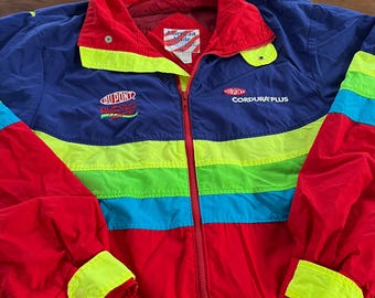 Vintage 90s DuPont Racing NASCAR Jacket Made in USA